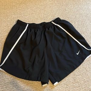 Girls Nike Dri Fit Black Shorts
